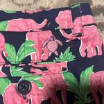 Simply Southern  shorts. NWOT size 6 navy pink elephants flat front. Has pockets Photo 3