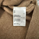 Charter Club Cashmere Luxury Camel Tan Yarn with White Balls - Size M Photo 7