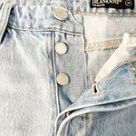 BLANK NYC  The Baxter Cropped High Rise Straight Leg Mom Jeans Blue 26 / 2 Photo 2