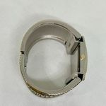 Women’s cuff bangle bracelet watch two tone crystals 36mm quartz running Photo 7