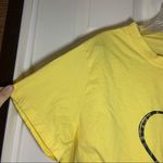 SheIn Yellow Crew Neck “Faith” Heart Short Sleeve Tee 1XL Photo 3