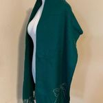 Vintage Japanese Ladies Scarves Green Scarf (Made in Japan) One Size Photo 6