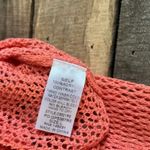 Kori Coral Open Knit Long Sleeve Sweater Top Size Large Photo 7