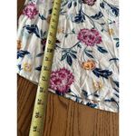 Old Navy  Floral Rose Print Long Sleeve V-Neck Blouse Size M Tall Photo 5