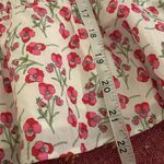 J.Crew x Liberty Smocked Ruffle Peplum Top In Liberty Rose (Sz L) NWT Photo 7