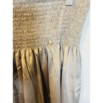 Natural Life Daisy Pull On Smocked Waist Skort L/XL Taupe Fairy Festival NWT Photo 3