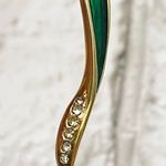 Vintage Unsigned Enamel Parrot Bird Brooch NOS Red Photo 11