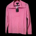 Charter Club NWT  100% Cashmere Women's Quarter-Zip Sweater S Photo 1