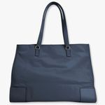 Tory Burch NEW!! Ella Large Nylon Tote Navy Blue & Gold NWOT Photo 4