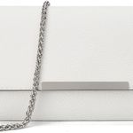 Small Clutch Purses for Women Summer Crossbody Bags and Straw Wristlet Handbags with Chain Strap Photo 0