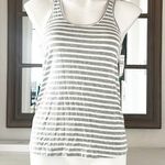 Honeydew Heather Grey Stripe Racerback Top, Size S New w/Tag Retail $48 Gray Photo 7