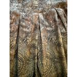 Trevan Vintage Skirt Size 12 Large Fit and Flare Cotton Box Pleats Midi Y2K Blue Photo 3