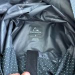 Women's Paradox Hooded Black Polka Dot Rain Jacket Waterproof Size Small Coat Photo 5