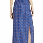 BCBGeneration Ocean Blue Multi Maxi Dress – Size Small Photo 1