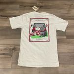 Pressbox University of Alabama crimson tide v neck women’s T-shirt short sleeve white Photo 1