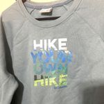 Columbia Hike Your Own Graphic Sweatshirt womens L Sage Green oversized gorpcore Photo 1