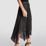 ALLSAINTS Lerin Midi Skirt - Light Gray Size 0 Photo 8