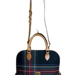 Dooney & Bourke Zip Zip Tartan Plaid Satchel Photo 2