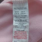 Pretty Little Thing  Pink Strap Logo Detail Bodycon Sheath Dress 14 Casual Barbie Photo 10