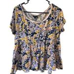 Torrid  Floral Baby Doll Top Photo 0
