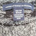 American Eagle  Fairisle Nordic Oversized Wool Blend Sweater Women's XS Soft Cozy Photo 2
