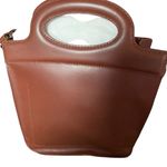 Madewell  The Toggle Crossbody Brown leather Purse NWTS Photo 3