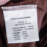 Anthropologie Pomandere Linen Wool Blend Brown Long Sleeve Dress Photo 6