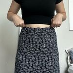 vintage floral mini skirt Size M Photo 0