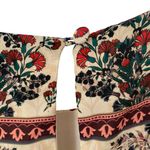 Anthropologie Far Fields Beaded Midi Dress Bhanuni by Jyoti size 2 Cream Photo 9