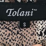 Anthropologie 4/$25 Tolani Snakeskin Open Back Tunic Top Photo 6