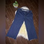 Torrid  perfect wide leg vintage stretch dark blue sz 28 Short Photo 2