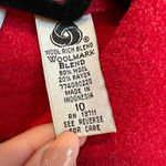 Valerie Stevens Vintage  Wool Holiday Red Button Down Jacket Blazer Size 10 M Photo 8