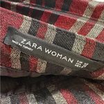 ZARA  Pleated Metallic Holiday Midi Skirt XS Photo 4