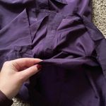 The Limited Womens  Dark Purple Button-Down Lined Dress w/Belt Liteweight size Xs Photo 4