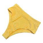 Yellow Polka Dot‎ Bikini Bottom Size L Photo 0