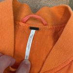 Free People  ruched sleeve linen, blend bomber jacket Photo 4