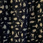 Boden Navy Richmond Circle Print Lined Pencil Skirt Size 6R Cotton Linen Casual. Photo 1