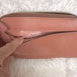 Coach  Texture Accordion Zip Around Leather Wallet - Pink vintage Photo 1