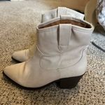 Target  Women's Off-White Ankle Booties Photo 0