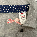 Miss Sixty Vintage y2k  Grey Polka Dot Polo T-shirt - Size S Photo 5