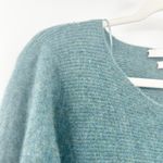 Max Studio  Womens‎ 2-Ply 100% Cashmere Cozy Knit Pullover Sweater Size S Green Photo 2