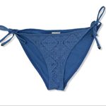 H&M  blue crochet look bikini bottom size 8 Photo 0
