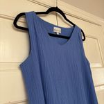 Habitat  Handkerchief Hem Periwinkle Blue Midi Dress Asymmetrical Size Medium‎ Photo 2