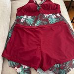 Blooming Jelly Women's High Waisted Skirt Visit > Bathing Suit Padded Skirted Tankini S.. Photo 5