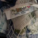 None India Boutique Sundress  Sleeveless Tie-Dye Boho Beach Cover-Up Photo 2