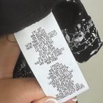 Alex Evenings  Women Sz‎ Medium Two-Piece Jacket Blouse Set Glitter Black Formal Photo 5