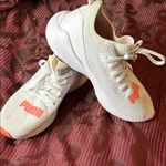 Puma Cream and Coral Athletic Shoes Photo 4