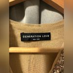 Generation Love Miley Sequin Mini Dress Champagne Size Small NWOT $385 Photo 4