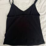Old Navy Black Ribbed  Tank Top Photo 1