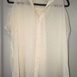 ALLSAINTS  cold shoulder chiffon shirt Photo 0